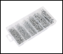 Sealey AB002RC R-Clip Assortment 150pc