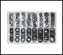 Sealey AB004OR Rubber O-Ring Assortment 225pc Metric