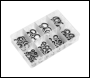 Sealey AB010DS Bonded Seal (Dowty Seal) Assortment 88pc