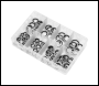 Sealey AB010DS Bonded Seal (Dowty Seal) Assortment 88pc