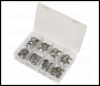 Sealey AB010DS Bonded Seal (Dowty Seal) Assortment 88pc