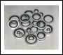Sealey AB011DS Imperial BSP Bonded Seal (Dowty Seal) Assortment 84pc