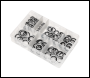 Sealey AB011DS Imperial BSP Bonded Seal (Dowty Seal) Assortment 84pc
