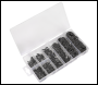 Sealey AB012ER E-Clip Retainer Assortment 800pc Metric