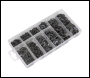 Sealey AB013ER Imperial E-Clip Retainer Assortment 800pc