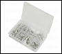 Sealey AB016CT Copper Lug Terminal Assortment 52pc