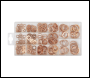 Sealey AB020CW Copper Sealing Washer Assortment 250pc