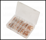 Sealey AB020CW Copper Sealing Washer Assortment 250pc - Metric