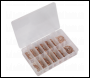 Sealey AB027CW Diesel Injector Copper Washer Assortment 250pc - Metric