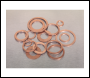 Sealey AB027CW Diesel Injector Copper Washer Assortment 250pc