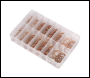 Sealey AB027CW Diesel Injector Copper Washer Assortment 250pc