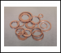 Sealey AB027CW Diesel Injector Copper Washer Assortment 250pc