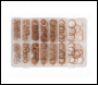 Sealey AB027CW Diesel Injector Copper Washer Assortment 250pc