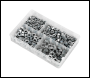 Sealey AB029SN Steel Nut Assortment DIN 934 - 1/4 inch -1/2 inch UNF 320pc