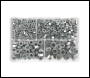 Sealey AB029SN Steel Nut Assortment DIN 934 - 1/4 inch -1/2 inch UNF 320pc