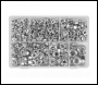 Sealey AB031FN Serrated Flange Nut Assortment M5-M12 390pc