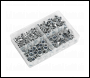 Sealey AB032LN Nylon Locknut Assortment 300pc M6-M12 Metric