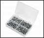 Sealey AB032LN Nylon Locknut Assortment 300pc M6-M12 Metric