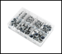Sealey AB033LN Nylon Locknut Assortment M4-M16 255pc