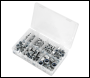 Sealey AB033LN Nylon Locknut Assortment M4-M16 255pc