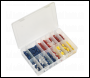 Sealey AB038MT Crimp Terminal Assortment 200pc Blue, Red & Yellow