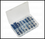 Sealey AB040BT Crimp Terminal Assortment 280pc Blue