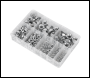 Sealey AB046SN Steel Nut Assortment 255pc M4-M16 Metric