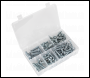 Sealey AB047UNF Setscrew Assortment 144pc 1/4 inch -3/8 inch UNF