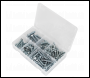 Sealey AB047UNF Setscrew Assortment 144pc 1/4 inch -3/8 inch UNF