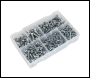 Sealey AB054MS Countersunk & Pan Head Pozi Machine Screw Assortment M5-M8 264pc