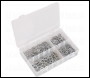 Sealey AB057LW Lock Washer Assortment 1000pc Serrated Internal M5-M10 Metric