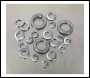 Sealey AB058SW Zinc Plated Spring Washer Assortment M6-M16 1010pc - DIN 127B