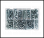 Sealey AB061SDH Zinc Plated Self-Drilling Screw Assortment Hex Head 410pc