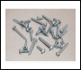 Sealey AB064STPP Zinc Plated Self-Tapping Pan Head Pozi Screw Assortment 305pc - DIN 798CZ