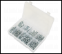 Sealey AB064STPP Self-Tapping Screw Assortment DIN 798CZ 305pc Pan Head Pozi Zinc