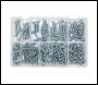 Sealey AB064STPP Zinc Plated Self-Tapping Pan Head Pozi Screw Assortment 305pc - DIN 798CZ