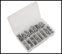 Sealey AB0710SS Stainless Steel Hex Socket Bolt, Washer & Nut Assortment 710pcs