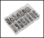 Sealey AB0710SS Stainless Steel Hex Socket Bolt, Washer & Nut Assortment 710pcs