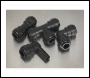 Sealey AB071JG Speedfit® Coupling Assortment 15pc 12mm Metric