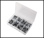 Sealey AB074BR Black Anodised Rivet Assortment 200pc