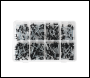 Sealey AB074BR Black Anodised Rivet Assortment 200pc