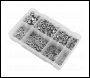 Sealey AB077NW Stainless Steel Nut and Washer Assortment M5-M10 500pc