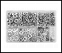Sealey AB077NW Stainless Steel Nut and Washer Assortment M5-M10 500pc