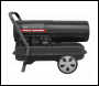 Sealey AB1008 Space Warmer® Kerosene/Diesel Heater with Wheels 100,000Btu/hr