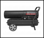 Sealey AB1258 Space Warmer® Kerosene/Diesel Heater with Wheels 135,000Btu/hr