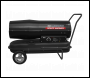 Sealey AB2050 Space Warmer® Kerosene/Diesel Heater 205,000Btu/hr with Wheels