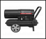 Sealey AB7081 Space Warmer® Kerosene/Diesel Heater with Wheels 70,000Btu/hr