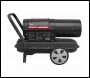 Sealey AB7081 Space Warmer® Kerosene/Diesel Heater with Wheels 70,000Btu/hr
