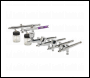 Sealey AB936 Mini Gravity/Suction Feed Air Brush Kit 10pc