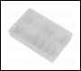 Sealey ABBOXMED Assortment Box with 8 Removable Dividers